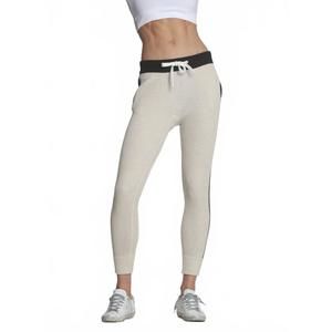 NEW LABEL+THREAD women's slim waffle jogger in oatmeal